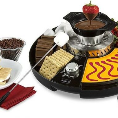 KOVOT 3-in-1 Treat Maker S’moresFondue & Gummies Station