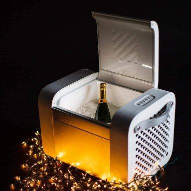 KUBE Bluetooth Speaker with 37qt Cooler Storage and Engineered to Deliver Exceptional Sound
