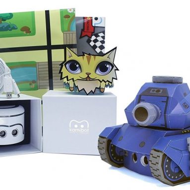 Kamibot Interactive Papercraft Basic STEAM Kit smart robot toy that teaches coding