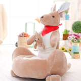 Kangaroo Washable Kid Bean Bag Sofa Chair Plush