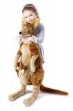 Kangaroo and Joey Plush