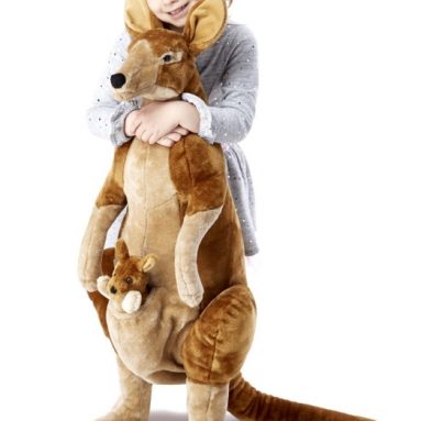 Kangaroo and Joey Plush
