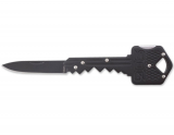 Key Knife with Straight Edge Folding