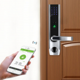 Keyless Bluetooth Locks Biometric Fingerprint Door Lock Keypad Code Smart Home Entry