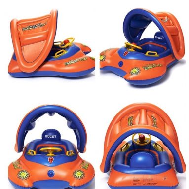 Kid Children Baby Infant Summer Beach Canoe Boat