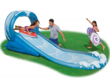 Kids Inflatable Surf N Slide Water Fun Pool Play Center Sprayer