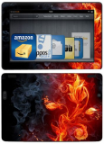 Kindle Fire HDX 8.9″ Decal Skin Kit, Flower of Fire