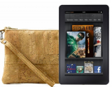 Kindle Fire HDX 7″ Wristlet Handmade from Cork