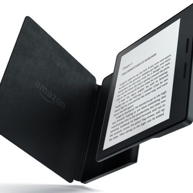 Kindle Oasis E-reader with Leather Charging Cover