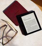 Kindle Oasis E-reader with Leather Charging Cover