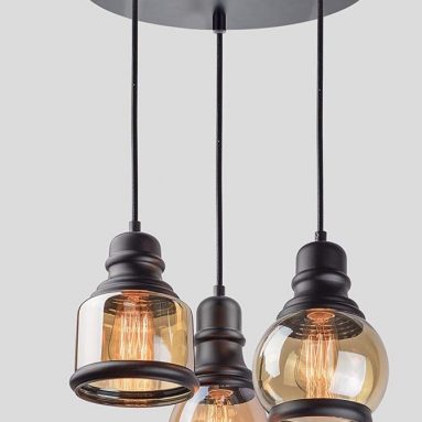 Kira Home Hudson 11.5 3-Light Multi-Pendant Chandelier