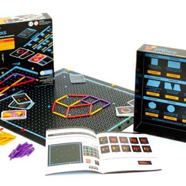 Kitki THREE STICKS Math Game Puzzles For Kids Educational STEM Toys