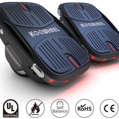 Koowheel Electric Roller Skate Hover Board with LED Lights