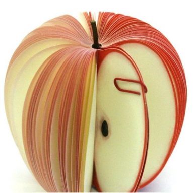 Fruit-Shaped Sticky Notes