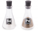 LAB FLASK SALT PEPPER SHAKERS
