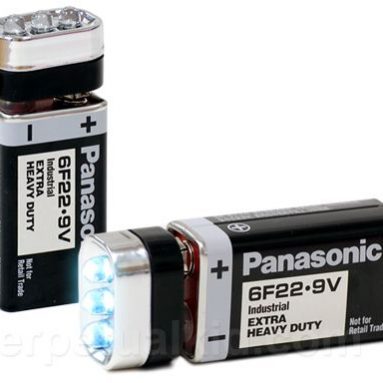 BATTERY LED FLASHLIGHT