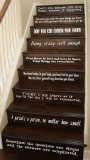 LARGE Assorted Sayings Vinyl Stairs or Wall Decal