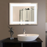 40% Discount: LED Bathroom Silvered MirrorTouch Button