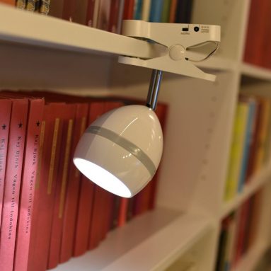 LED Clip on Reading Light Energy Efficient Eye-Care Study Desk Lamp
