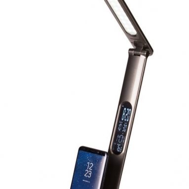 LumiCharge(Silver)- LED Desk Lamp