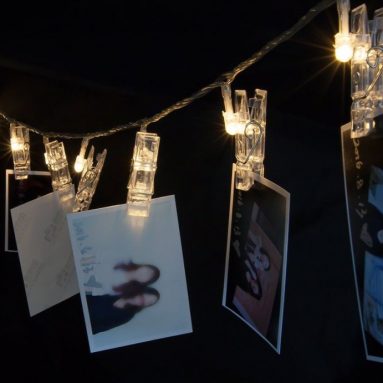 LED Fairy Starry Clip String Lights