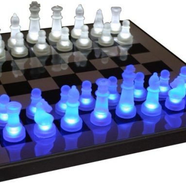 LED Glow Chess Set