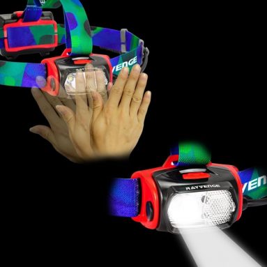 LED Headlamp with Red Light