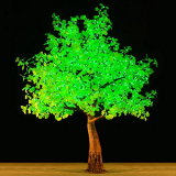 LED Light Ginkgo Artificial Tree