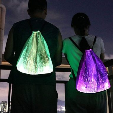 LED Light up Backpack 6 Glowing lights Bag