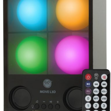 LED Mood Light Color-Changing Rechargeable Stereo Speaker