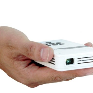 LED Pico Projector with 80 Minute Battery Life