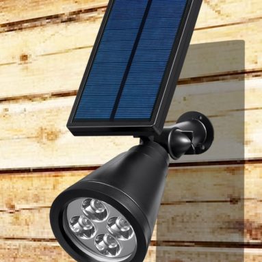 LED Solar Outdoor Spotlight Wall Light