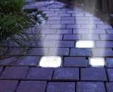 57% Discount: LED Waterproof Solar Garden Glass Brick