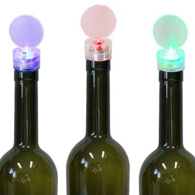 LED Wine Bottle Stopper Cork Light Up