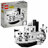 LEGO Ideas Disney Steamboat Willie Building Kit