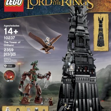 LEGO Lord of the Rings Tower of Orthanc Building Set