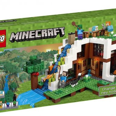LEGO Minecraft The Waterfall Base 21134 Building Kit
