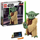 LEGO Star Wars: Attack of The Clones Yoda 75255 Yoda Building Model and Collectible Minifigure with Lightsaber