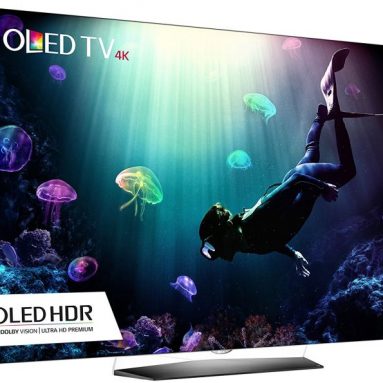 LG Electronics Flat 55-Inch 4K Ultra HD Smart OLED TV