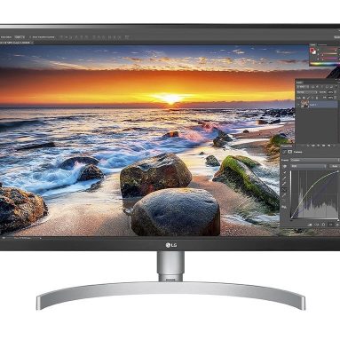 LG 27″ 4K UHD IPS Monitor with HDR10