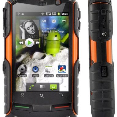 Rugged Waterproof, Dustproof, Shockproof 3G Android 2.3 Smartphone