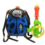 Ladybird Backpack Water Gun for Kids Pressure Pump Water Pistol