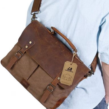 Langforth Genuine Leather Vintage 15.6 Laptop