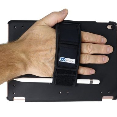 LapWorks 9.7 iPad Pro Case with Soft Neoprene Handle with Apple Pencil Holder