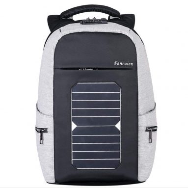 Laptop Backpack with USB Charging Port Solar Charger