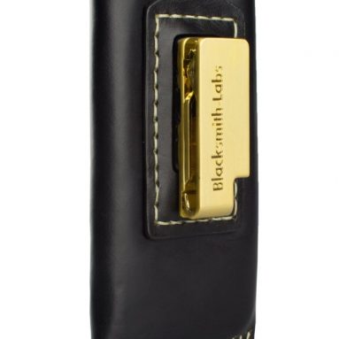 Large Oversized Genuine Cowhide Full Grain Leather Holster for Apple iPhone 5/5s/5c