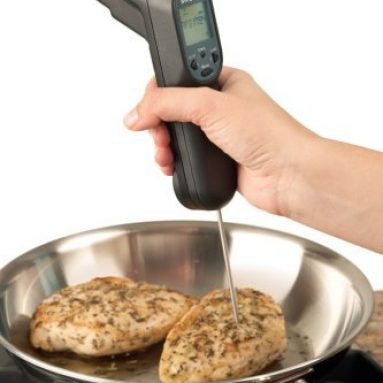 Laser Probe Combo Surface and Internal Digital Thermometer