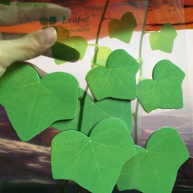 Leaf Shaped Sticky Note Paper Memo Pads