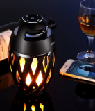Led flame speaker