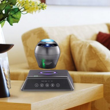 Levitating Maglev Bluetooth V4.0 Portable Wireless Floating Speaker with LED Rotate Ball